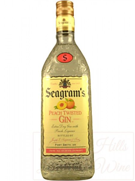 Seagrams Peach Twisted Gin 750ML