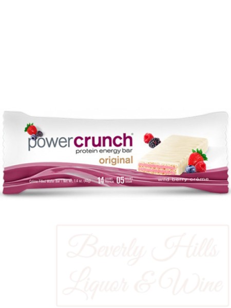 Power Crunch Protein Energy Bar Wild Berry Creme