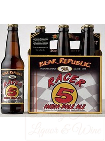 Bear Republic Racer 5 IPA 6-pack cold bottles