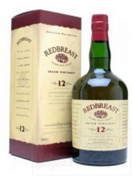 Redbreast Aged 12 years Single Pot Still Irish Whiskey
