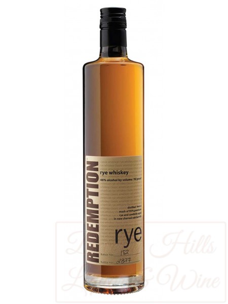 Redemption Rye Whisky