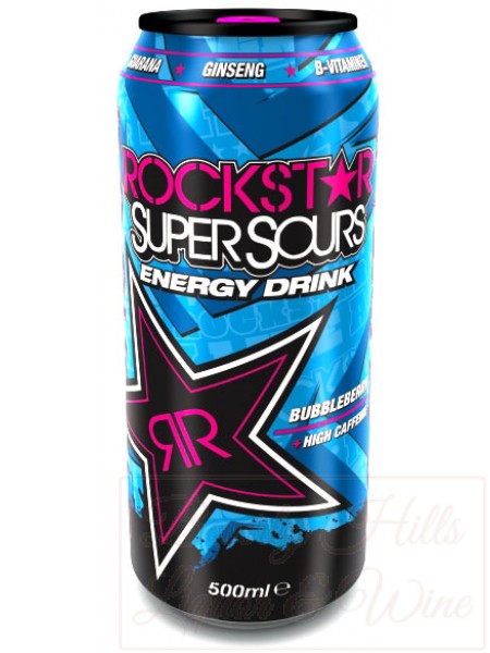 Rockstar Supersour Energy Drink 16 fl. oz. can