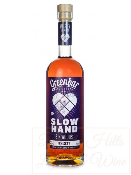 Greenbar Distillery Slow Hand Six Woods Whiskey