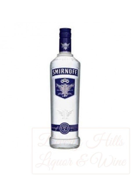 Smirnoff Triple Distilled Vodka (Blue)
