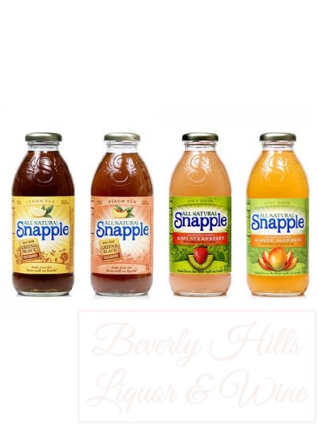 All Natural Snapple Flavor Variaties 16 fl.oz.