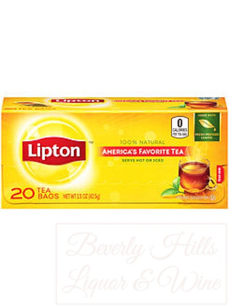 Lipton 100% Natural 20 Tea Bags