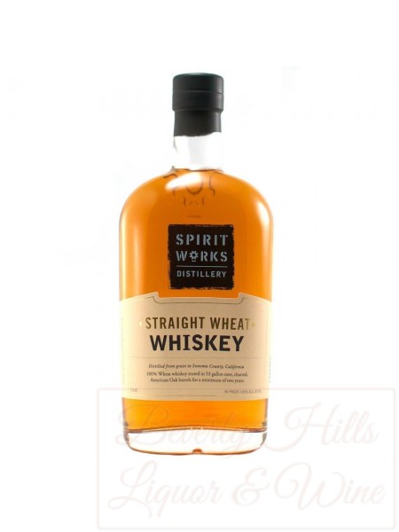 Spirit Works Straight Wheat Whiskey ORGANIC 