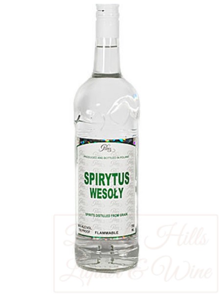 Spirytus Wesoly spirits distilled from grain