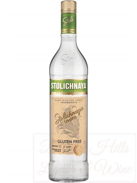 Stolichnaya Gluten Free Premium Vodka