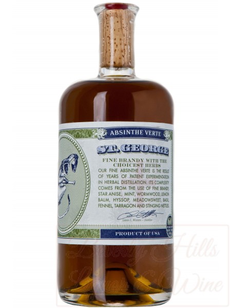 St. George Absinthe Verte Brandy With Herbs