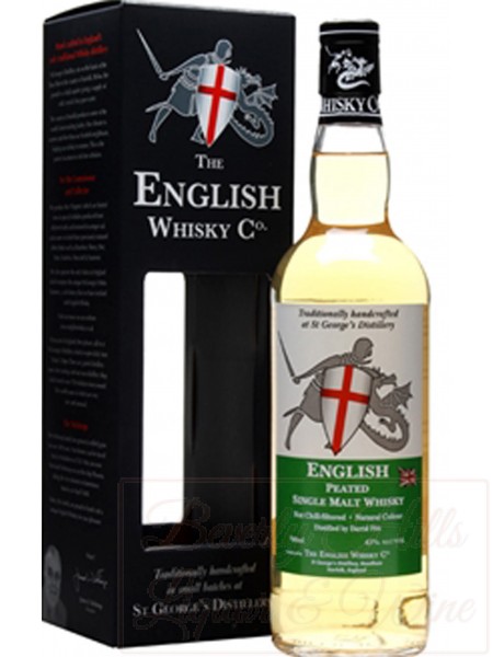 The English Whisky Co English Peated Single Malt Whiskey