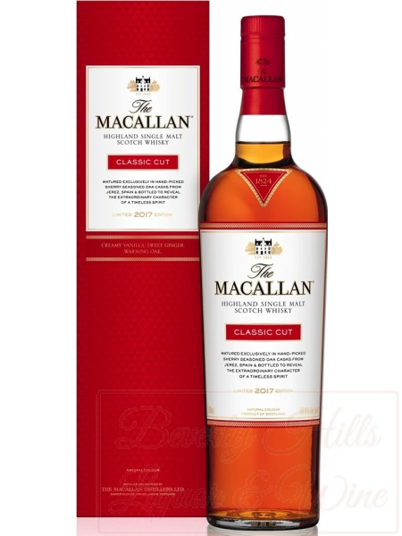 The Macallan Classic Cut Limited Edition Single Malt Scotch Whisky 2018