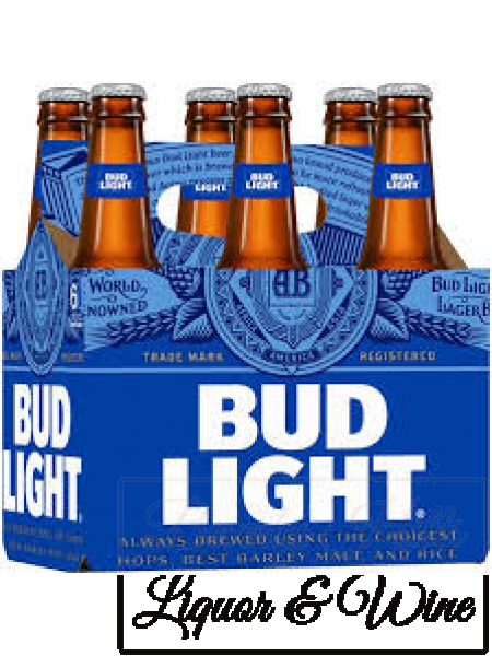 Bud Light 6-Pack Bottles