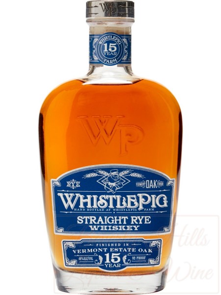 Whistlepig Straight Rye 15 Years Old 