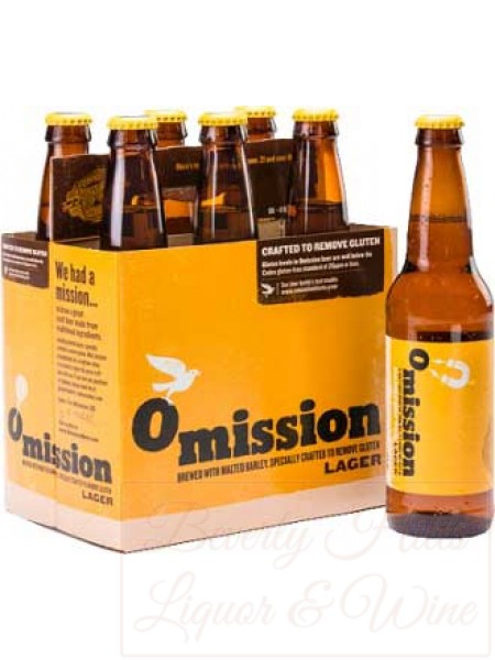 Widmer Omission Lager 6-pack bottles