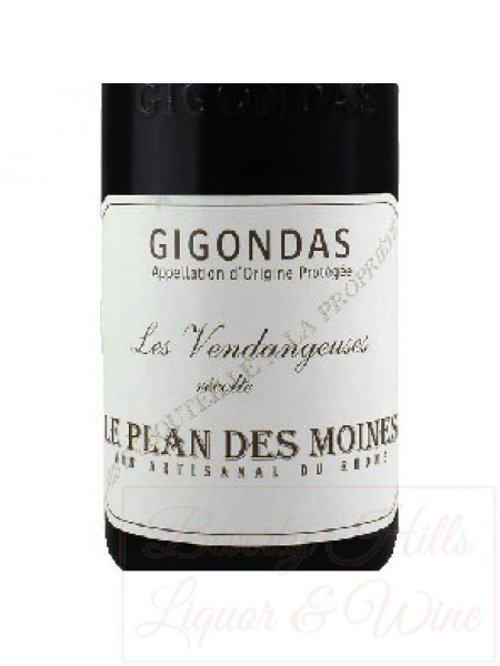 2016 Gigondas Les Vendangeuses Le Plan Des Moines Vin Artisanal Du Rhone 