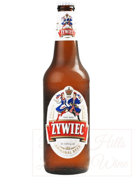 Zywiec Beer 6-pack cold bottles