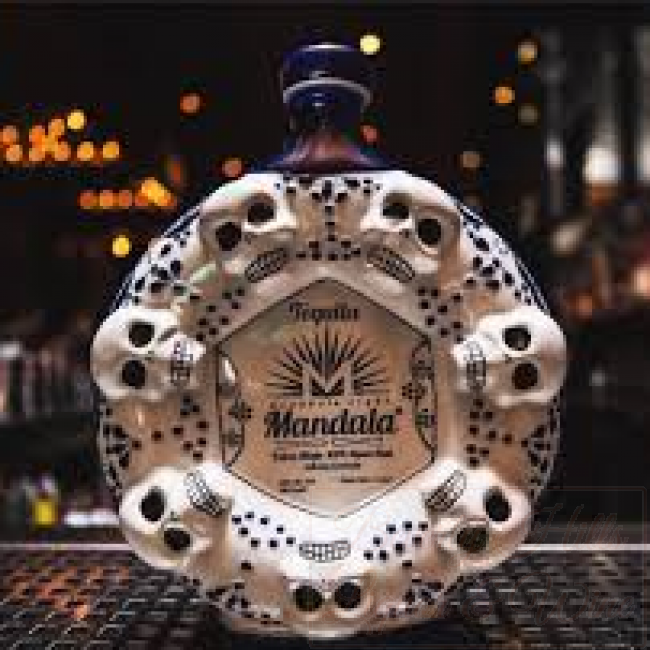 Tequila Mandala Extra Anejo Edicion Limitada Agave Azul 1 Liter