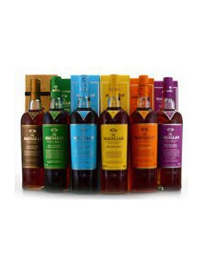 Macallan Edition complete set  1, 2 ,3, 4 ,5 and 6