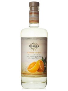 21 Seeds Blanco Tequila Infused with Valencia Orange and Other Natural Flavors 