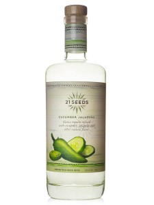 21 Seeds Blanco Tequila Infused with Cucumber, Jalapeno and Other Natural Flavors