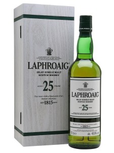Laphroaig Islay Single Malt Scotch Whisky Aged 25 Years (NO BOX)