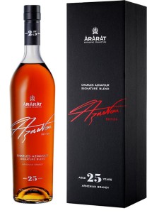 Ararat Exclusive Collection Charles Aznavour Signature Blend Armenian Brandy Aged 25 Years