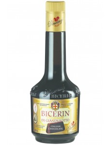 Bicerin Original Di Giandujotto Italian Chocolate Liqueur by Vincenzi
