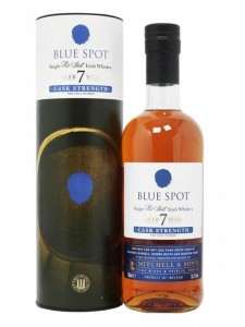 Blue Spot Single Pot Still Irish Whiskey Aged 7 Years cask strength