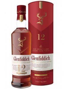 Glenfiddich 12 Years Old Single Malt Scotch Amotillado Sherry Cask Finish