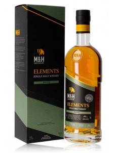 M&H Elements Single Malt Whisky Peated