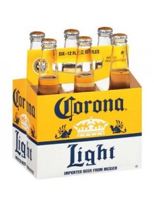 Corona Light 6-pack cold bottles