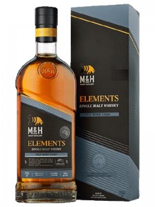 M&H Whisky Distillery Elements Single Malt Whisky Red Wine Cask