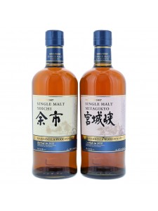 Nikka Whisky 2 Bottle Set - Miyagikyo/Yoichi
