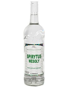 Spirytus Wesoly spirits distilled from grain
