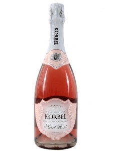 Korbel California Champagne Sweet Rose (Chilled in the Wine Cooler)